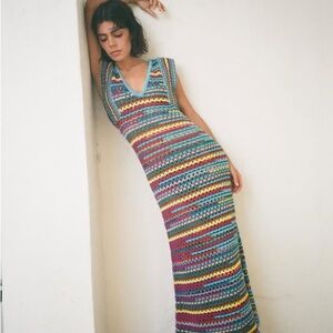 Zara crotchet dress